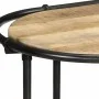 Mesa consola madera maciza de mango rugosa 110x42x76 cm by , Side tables - Ref: Foro24-4013500, Price: 115,81 €, Discount: %