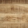 Mesa consola madera maciza de mango rugosa 110x42x76 cm de , Mesas auxiliares - Ref: Foro24-4013500, Precio: 98,06 €, Descuen...
