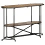 Mesa consola madera maciza reciclada 110x42x76 cm by , Side tables - Ref: Foro24-4013502, Price: 115,91 €, Discount: %