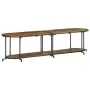 Mueble de TV madera maciza reciclada 160x42x40 cm by , CD and DVD storage - Ref: Foro24-4013493, Price: 116,55 €, Discount: %
