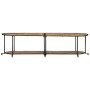 Mueble de TV madera maciza reciclada 160x42x40 cm de , Almacenamiento para CD y DVD - Ref: Foro24-4013493, Precio: 99,92 €, D...