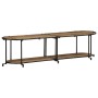 Mueble de TV madera maciza de mango rugosa 160x42x40 cm de , Almacenamiento para CD y DVD - Ref: Foro24-4013491, Precio: 98,4...
