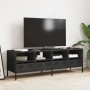 Mueble para TV acero laminado en frío negro 135x39x43,5 cm von , TV-Möbel - Ref: Foro24-851328, Preis: 111,72 €, Rabatt: %