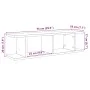 Estantes pared 2 uds madera ingeniería envejecida 75x18x20 cm von , Regale und Regale - Ref: Foro24-856598, Preis: 34,33 €, R...