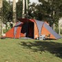 Tienda familiar con cúpula impermeable 6 personas gris naranja by , tents - Ref: Foro24-4009388, Price: 259,59 €, Discount: %