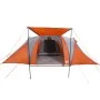Tienda familiar con cúpula impermeable 6 personas gris naranja by , tents - Ref: Foro24-4009388, Price: 254,44 €, Discount: %