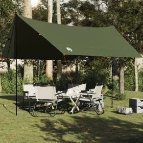 Lona de camping impermeable verde oliva 438x376x212 cm by , tents - Ref: Foro24-4009606, Price: 55,30 €, Discount: %