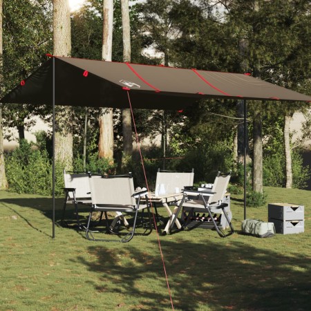 Lona de camping impermeable marrón 451x420 cm by , tents - Ref: Foro24-4009604, Price: 49,20 €, Discount: %