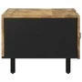 Mesa de centro madera maciza de mango rugosa negro 100x54x40 cm de , Mesas de centro - Ref: Foro24-4018640, Precio: 98,74 €, ...
