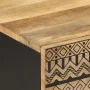 Mesa de centro madera maciza de mango rugosa negro 100x54x40 cm de , Mesas de centro - Ref: Foro24-4018640, Precio: 98,74 €, ...