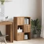 Estantería de madera de ingeniería roble artisan 60,5x30x90 cm de , Librerías y estanterías - Ref: Foro24-855971, Precio: 100...
