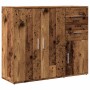 Aparador de madera de ingeniería envejecida 91x29,5x75 cm by , Sideboards - Ref: Foro24-855906, Price: 94,80 €, Discount: %