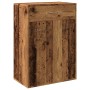 Mueble zapatero madera de ingeniería envejecida 60x35x84 cm by , Shoe racks and shoe organizers - Ref: Foro24-855952, Price: ...