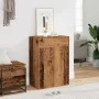 Mueble zapatero madera de ingeniería envejecida 60x35x84 cm by , Shoe racks and shoe organizers - Ref: Foro24-855952, Price: ...