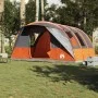 Tienda de campaña con túnel 5 personas impermeable gris naranja by , tents - Ref: Foro24-4009424, Price: 210,01 €, Discount: %