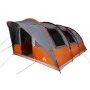 Tienda de campaña con túnel 5 personas impermeable gris naranja by , tents - Ref: Foro24-4009424, Price: 210,01 €, Discount: %
