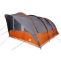 Tienda de campaña con túnel 5 personas impermeable gris naranja by , tents - Ref: Foro24-4009424, Price: 210,01 €, Discount: %