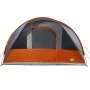 Tienda de campaña con túnel 5 personas impermeable gris naranja by , tents - Ref: Foro24-4009424, Price: 210,01 €, Discount: %
