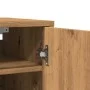 Mueble zapatero madera de ingeniería roble artisan 32x35x70 cm de , Zapateros y organizadores de calzado - Ref: Foro24-856706...