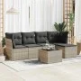 Set de sofás de jardín 6 pzas y cojines ratán sintético gris by , Garden sets - Ref: Foro24-3325278, Price: 392,20 €, Discoun...