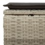Set de sofás de jardín 6 pzas y cojines ratán sintético gris by , Garden sets - Ref: Foro24-3325278, Price: 369,07 €, Discoun...