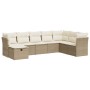 Set de sofás de jardín y cojines 8 piezas ratán sintético beige von , Gartensets - Ref: Foro24-3325334, Preis: 570,20 €, Raba...