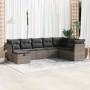 Set de sofás de jardín y cojines 8 piezas ratán sintético gris von , Gartensets - Ref: Foro24-3325336, Preis: 514,75 €, Rabat...