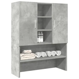 Armario de lavadora gris hormigón 70,5x25,5x90 cm by , Accessories for washing machines and dryers - Ref: Foro24-856636, Pric...