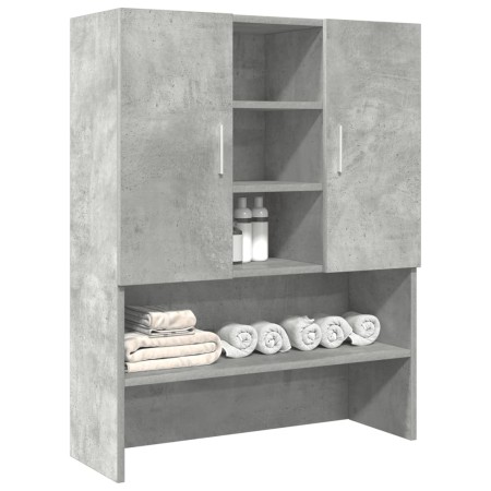 Armario de lavadora gris hormigón 70,5x25,5x90 cm by , Accessories for washing machines and dryers - Ref: Foro24-856636, Pric...