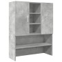 Armario de lavadora gris hormigón 70,5x25,5x90 cm by , Accessories for washing machines and dryers - Ref: Foro24-856636, Pric...