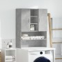 Armario de lavadora gris hormigón 70,5x25,5x90 cm by , Accessories for washing machines and dryers - Ref: Foro24-856636, Pric...