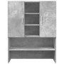 Armario de lavadora gris hormigón 70,5x25,5x90 cm by , Accessories for washing machines and dryers - Ref: Foro24-856636, Pric...