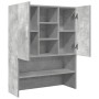Armario de lavadora gris hormigón 70,5x25,5x90 cm by , Accessories for washing machines and dryers - Ref: Foro24-856636, Pric...
