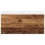 Mueble con lavabo integrado madera envejecida 91x39,5x49 cm von , Badezimmerwaschtische - Ref: Foro24-3328927, Preis: 300,41 ...
