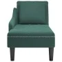 Tumbona almohada y reposabrazo derecho terciopelo verde oscuro von , Tagesbetten - Ref: Foro24-4009774, Preis: 189,51 €, Raba...