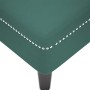 Tumbona almohada y reposabrazo derecho terciopelo verde oscuro de , Divanes - Ref: Foro24-4009774, Precio: 155,35 €