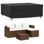Cubiertas muebles jardín 2 uds impermeable 420D 200x160x70 cm by , Garden furniture covers - Ref: Foro24-3196424, Price: 57,1...
