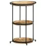 Mesa auxiliar madera maciza de mango Ø55x83 cm by , Side tables - Ref: Foro24-4013509, Price: 104,08 €, Discount: %