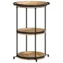 Mesa auxiliar madera maciza de mango Ø55x83 cm by , Side tables - Ref: Foro24-4013509, Price: 104,08 €, Discount: %