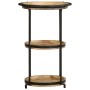 Mesa auxiliar madera maciza de mango Ø55x83 cm by , Side tables - Ref: Foro24-4013509, Price: 105,56 €, Discount: %
