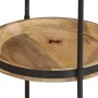 Mesa auxiliar madera maciza de mango Ø55x83 cm by , Side tables - Ref: Foro24-4013509, Price: 105,56 €, Discount: %