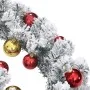 Guirnalda de Navidad con bolas y luces LED PVC verde 10 m by , Christmas lights - Ref: Foro24-4019673, Price: 55,93 €, Discou...