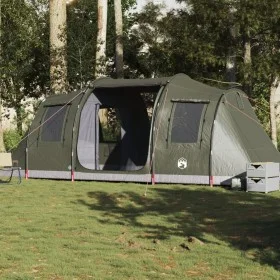Tienda de campaña túnel para 4 personas impermeable verde oliva by , tents - Ref: Foro24-4009413, Price: 236,86 €, Discount: %