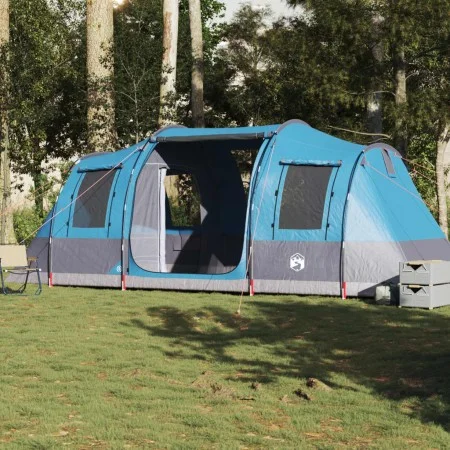 Tienda de campaña túnel para 4 personas impermeable azul by , tents - Ref: Foro24-4009411, Price: 236,65 €, Discount: %