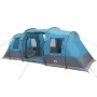 Tienda de campaña túnel para 4 personas impermeable azul by , tents - Ref: Foro24-4009411, Price: 236,65 €, Discount: %
