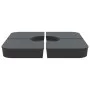 Juego bases de sombrilla 4 uds para parasol cruzado PP 100 kg von , Schirmständer - Ref: Foro24-847444, Preis: 88,68 €, Rabat...