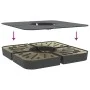 Juego bases de sombrilla 4 uds para parasol cruzado PP 100 kg von , Schirmständer - Ref: Foro24-847444, Preis: 88,68 €, Rabat...