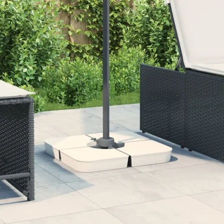 Juego bases de sombrilla 4 uds para parasol cruzado PP 100 kg von , Schirmständer - Ref: Foro24-847446, Preis: 85,46 €, Rabat...