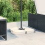 Juego bases de sombrilla 4 uds para parasol cruzado PP 100 kg de , Bases para sombrillas - Ref: Foro24-847446, Precio: 75,33 ...