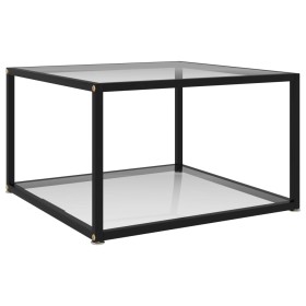 Transparenter Couchtisch aus gehärtetem Glas, 60 x 60 x 35 cm von vidaXL, Couchtisch - Ref: Foro24-322887, Preis: 84,70 €, Ra...